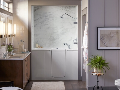 new walk-in tub installation