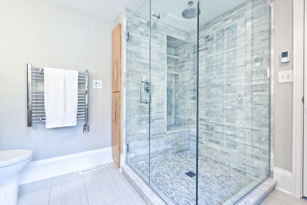 custom shower remodel
