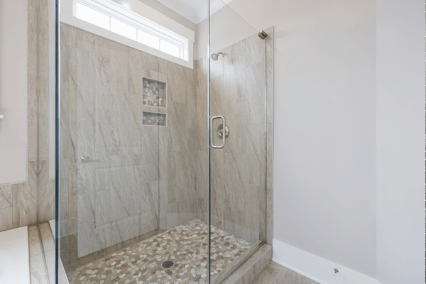 new shower installation
